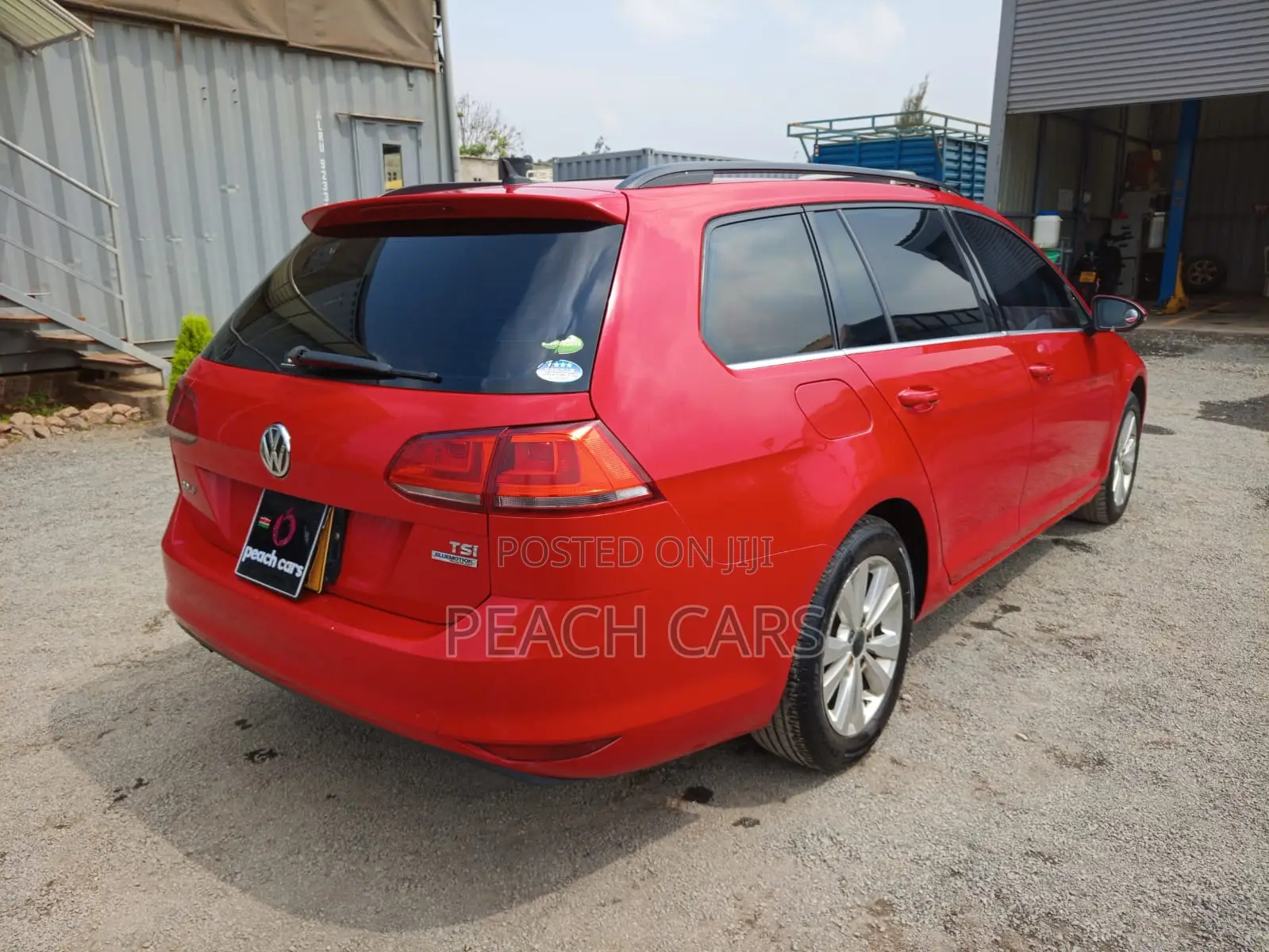 Volkswagen Golf 2014 Red