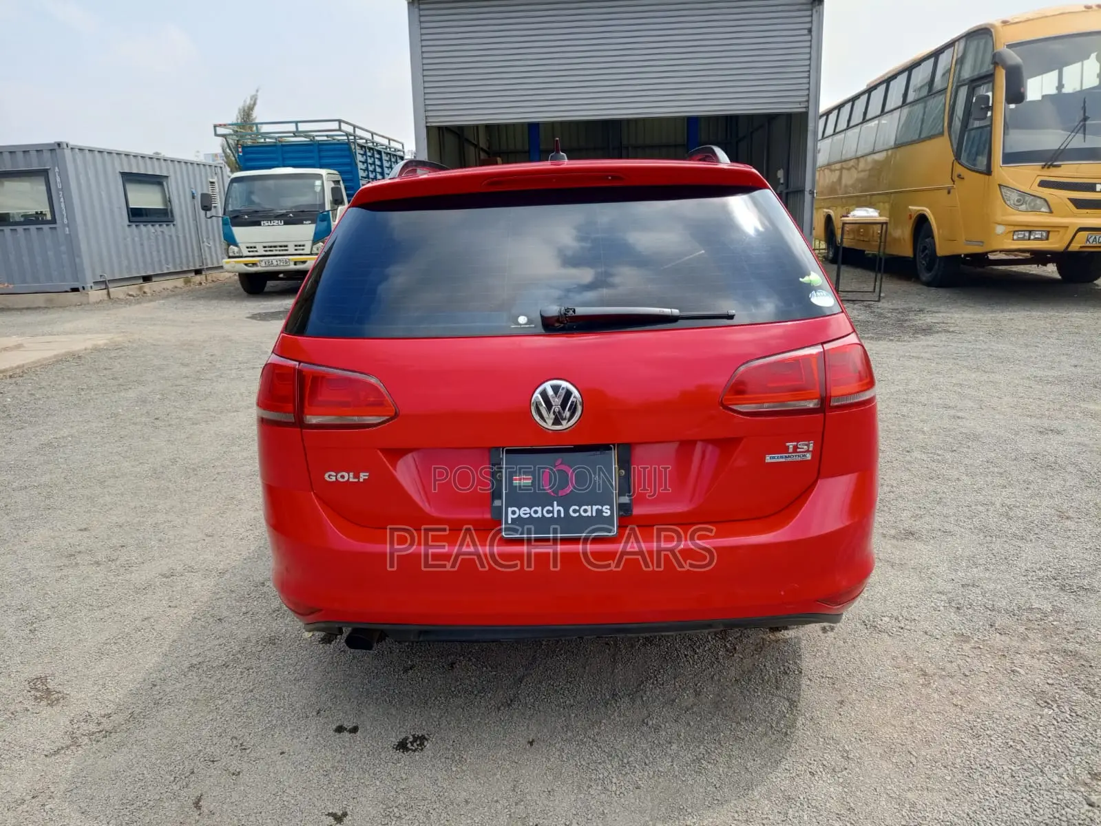 Volkswagen Golf 2014 Red