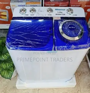 Hisense Twin-Tub Semi-Automatic Washing Machine, 11kgs