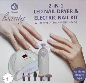 2 in 1 Led Nail Dryer+ Electric Nails Kit