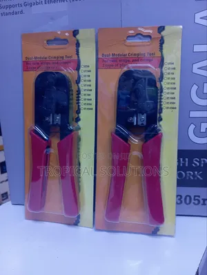 Climping Tool for Ethernet Cable