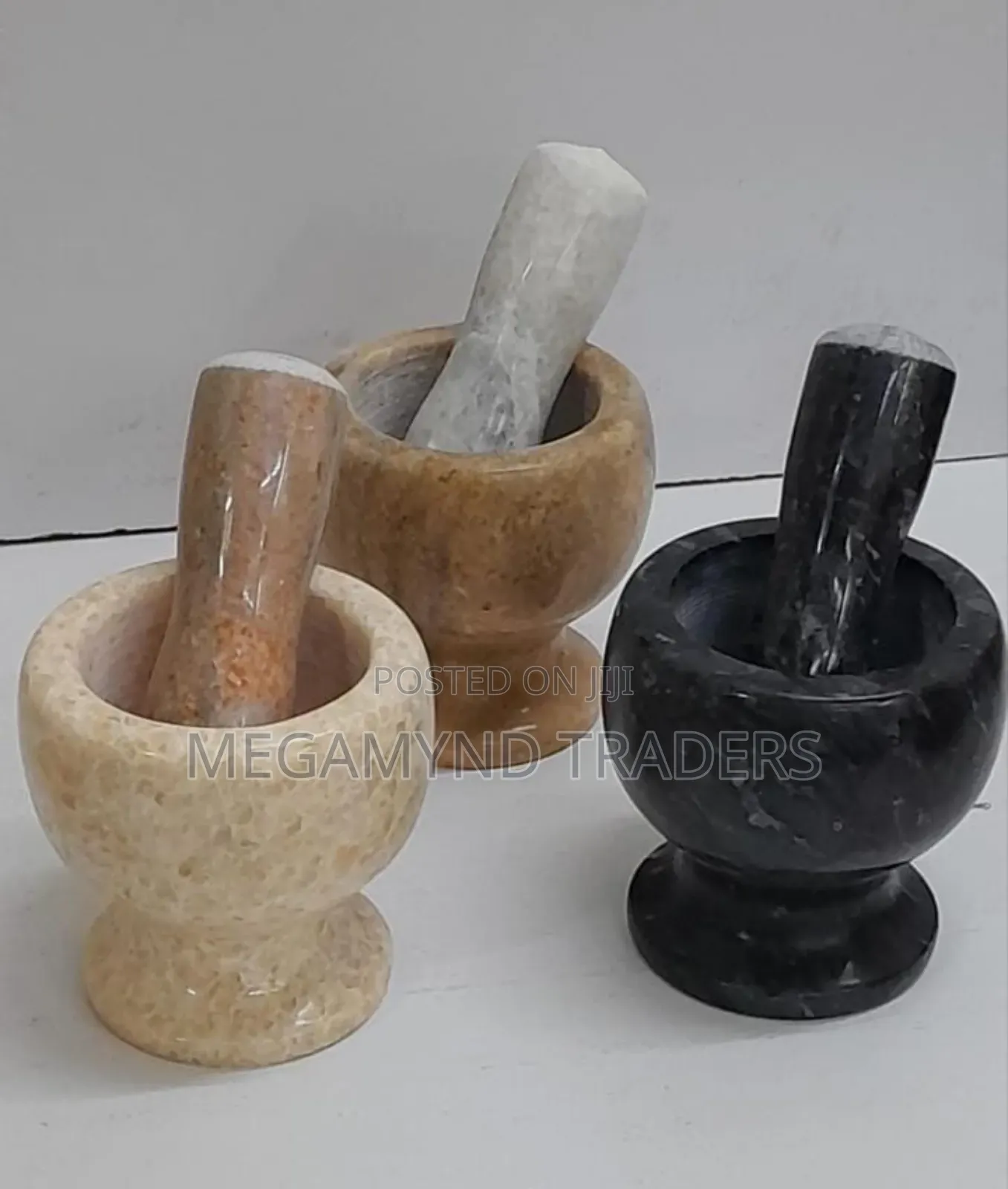 Stone Mortar and Pestle