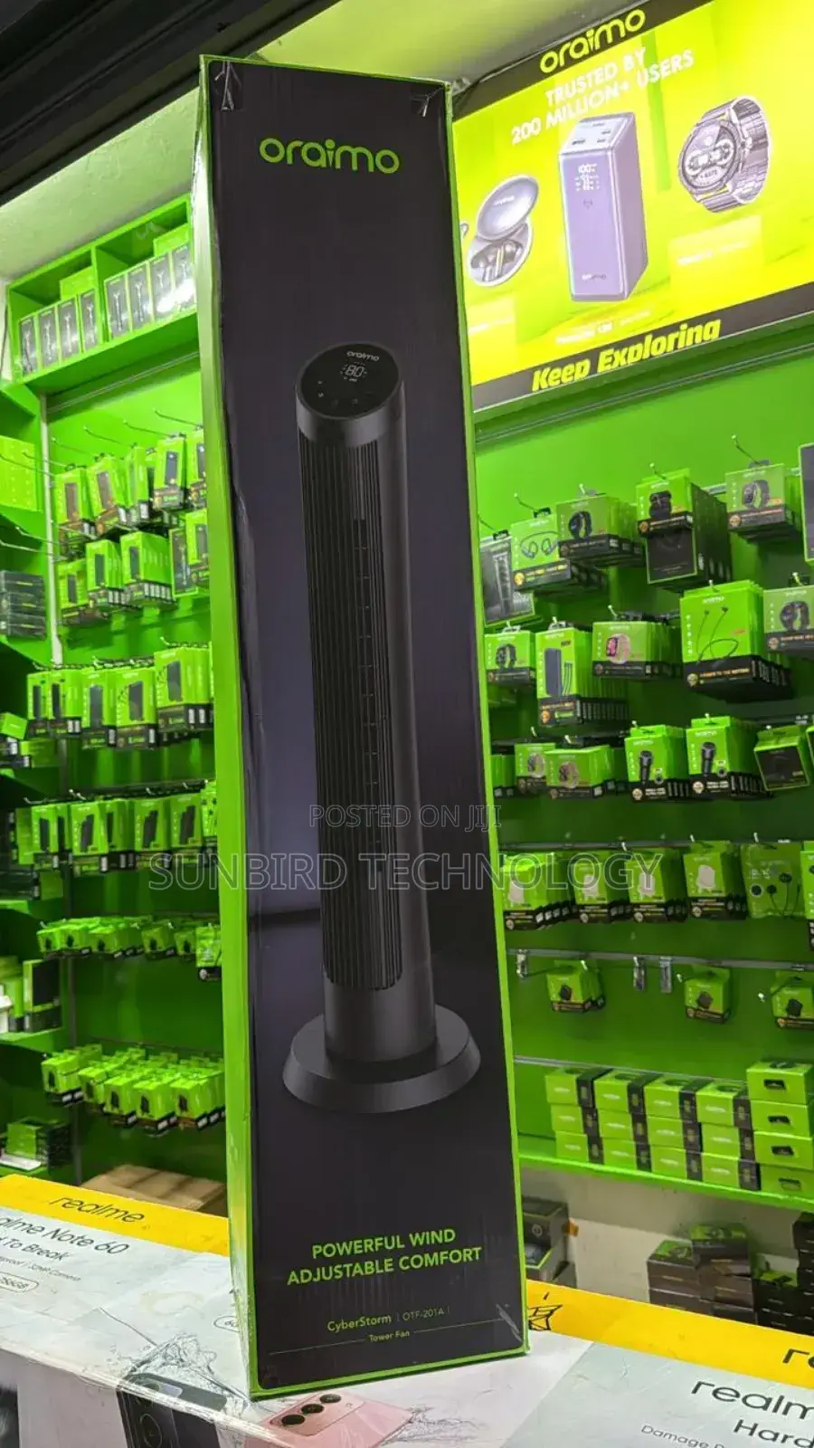 Oraimo Cyber Storm Otf-201a Tower Fan