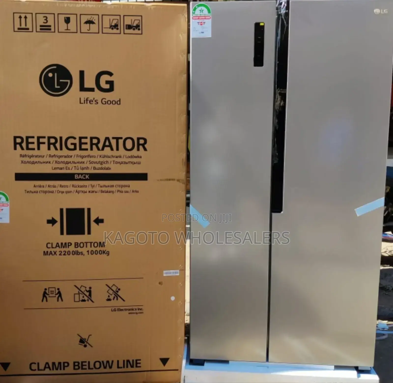 519litres Lg Fridge Side by Side