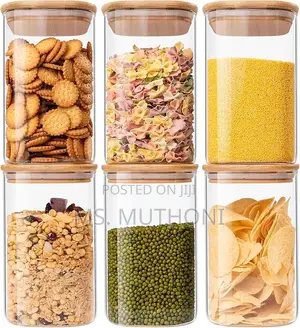 12pcs Borosilicate Air Tight Spice Storage Jars + Scoops