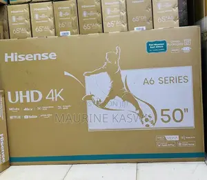 Hisense 50” Inch Uhd A6 Smart Vida A6 Series(50a6 Kkken)