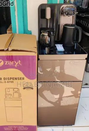 Zaryt Hot Cold Bottom Load Dispenser Has Kettle Coffee Maker