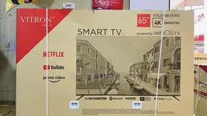 Vitron 65” Webos Frameless Smart Tv (2025) Bluetooth