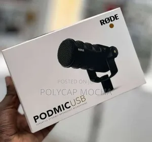 Rode Podmic Usb and XLR Dynamic Broadcast Microphone