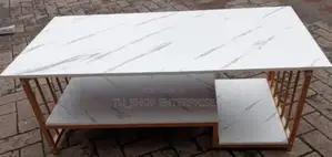 White Marble Coffee Table