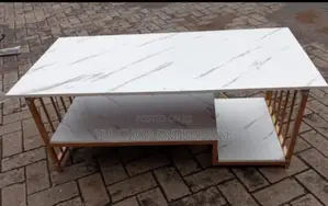 Table! White Marble Coffee Table