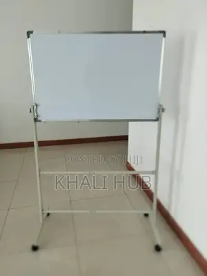Rolling Magnetic Whiteboard, Double Sided Mobile Whiteboard