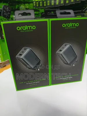 Oraimo Hypergan 65 65w Gan Wall Charger Kit 100w Cc Cable