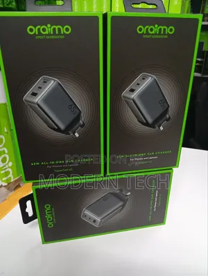 Oraimo Hypergan 65 65w Gan Charger Kit With 100w Cc Cable