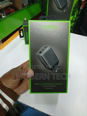 Oraimo Hypergan 65 65w Gan Wall Charger for Phone and Laptop