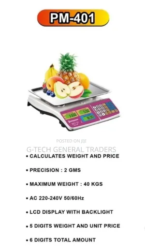 Premier Pm-401 Armless Digital Weigh Scale