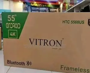 55 Inch Vitron Frameless Smart Android // Bt