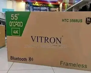 55" Vitron Frameless Smart Android Tv // Bt