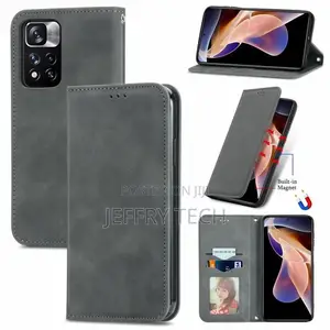 Skin Feel Leather Case for Xiaomi Redmi Note 11 Pro China