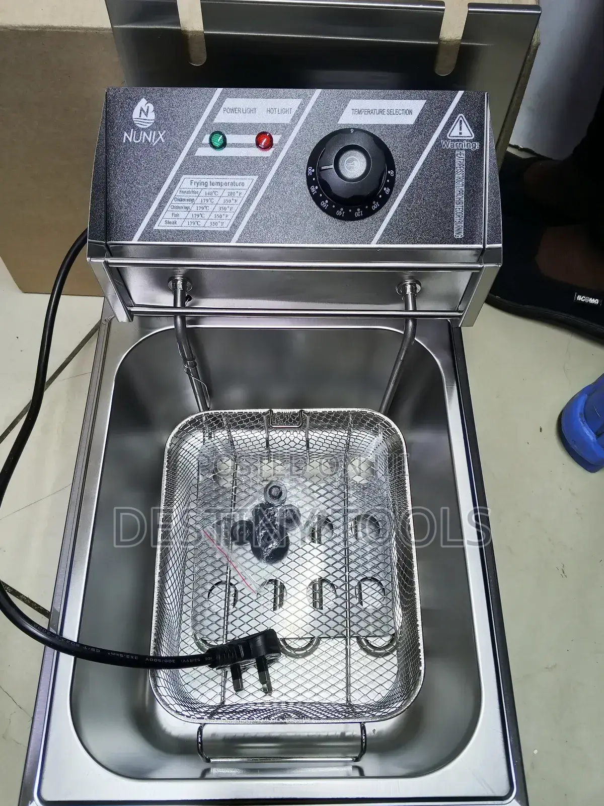 Nunix Deep Fryer Stainless