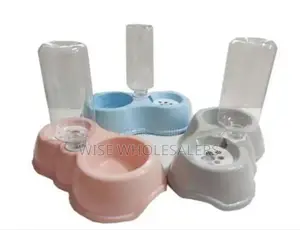 *2in1 Automatic Doublr Pet Bowl Plus Water Dispenser*
500ml