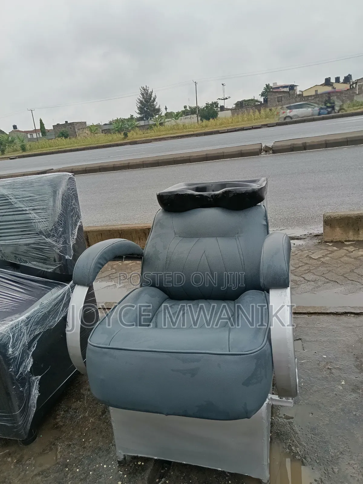 Sink Chair, Grey 