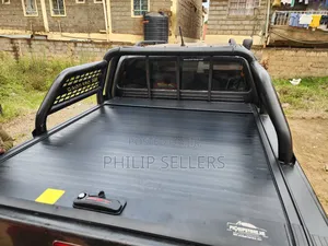 Lockable Double Cab Rectangular Roller Shutter Boot Cover.