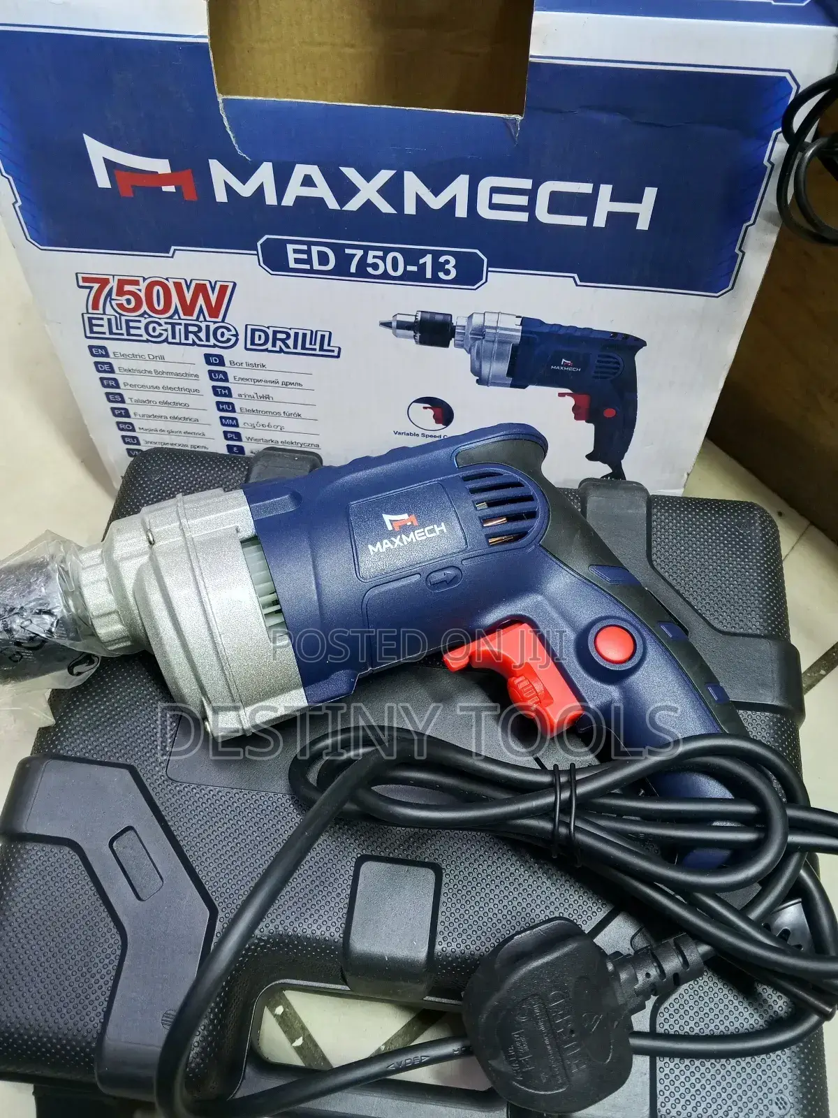 Maxmech Electric Drill/750w