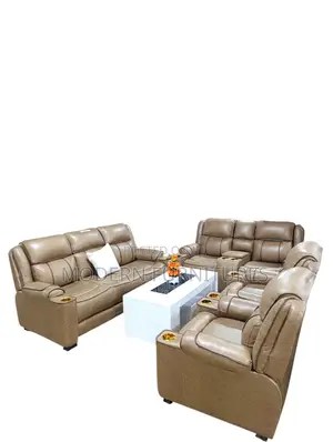 Classic 7 Seater Semi-recliner Sofa