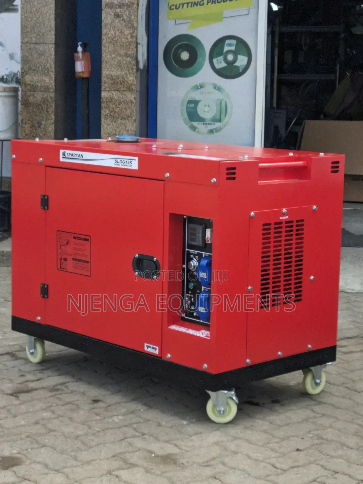 Silent 8kw Diesel Unit – Spartan Sldg12s