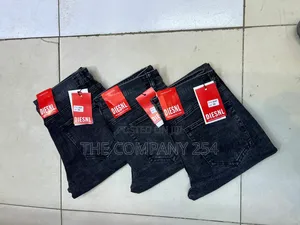 Quality Heavy Denim Casual Slim Fit Men Jeans Trousers