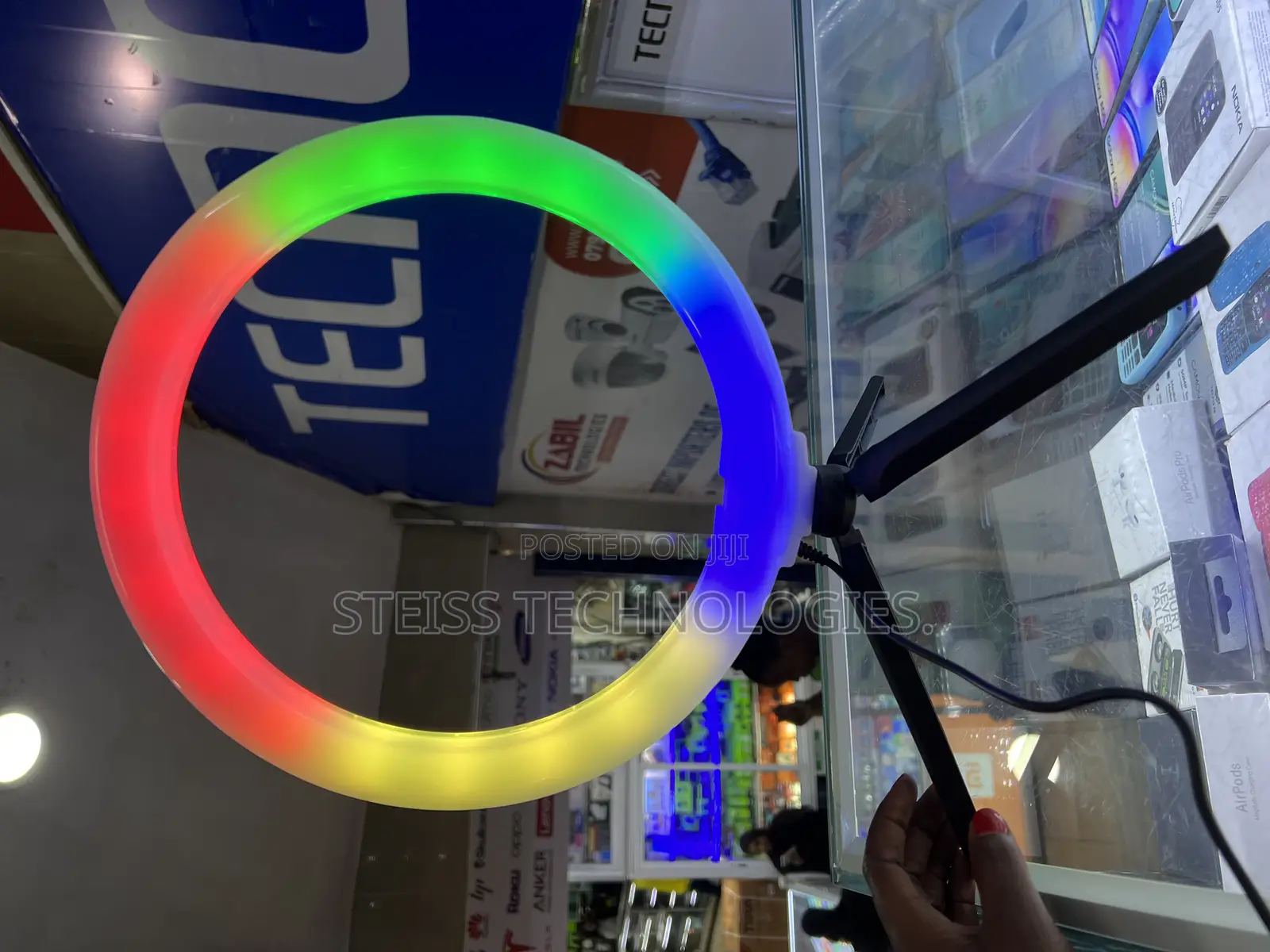 12” RGB Led Ring Light.