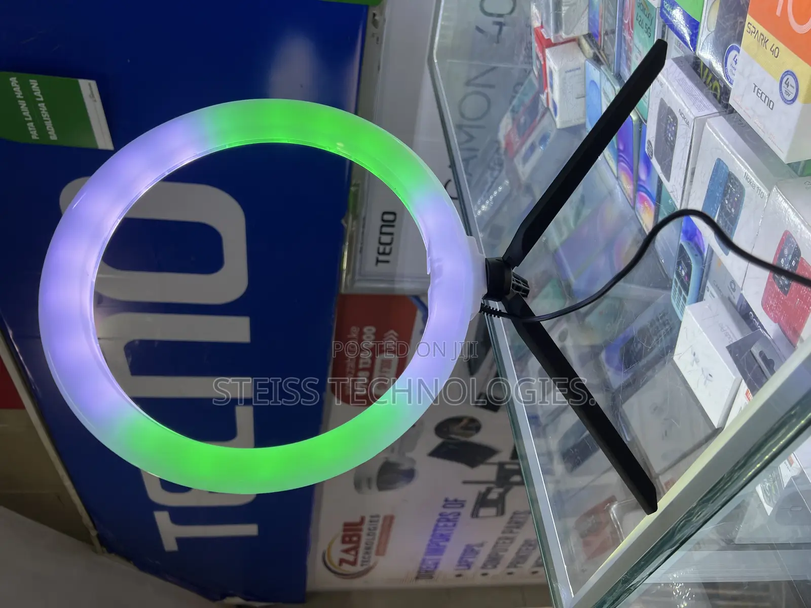 12” RGB Led Ring Light.