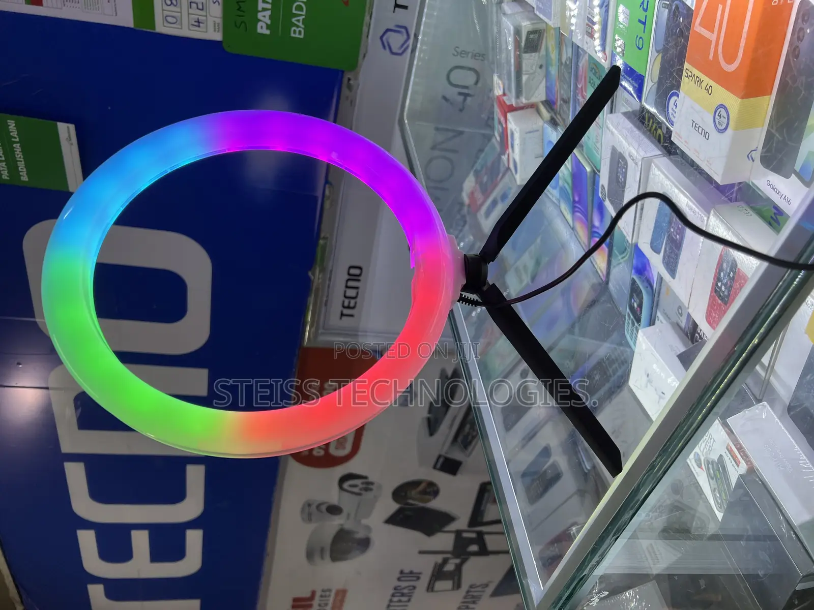12” RGB Led Ring Light.