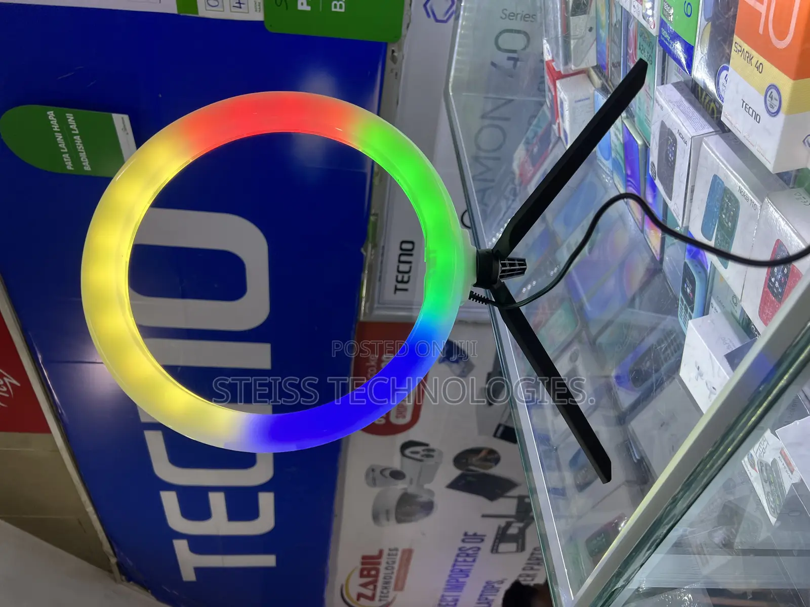 12” RGB Led Ring Light.