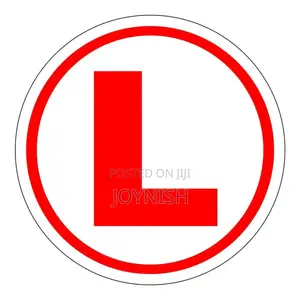 L Sign Stickers