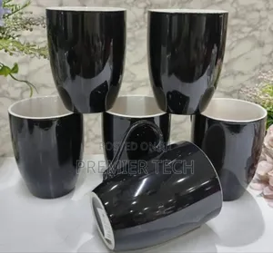 Black Ceramic Mugs