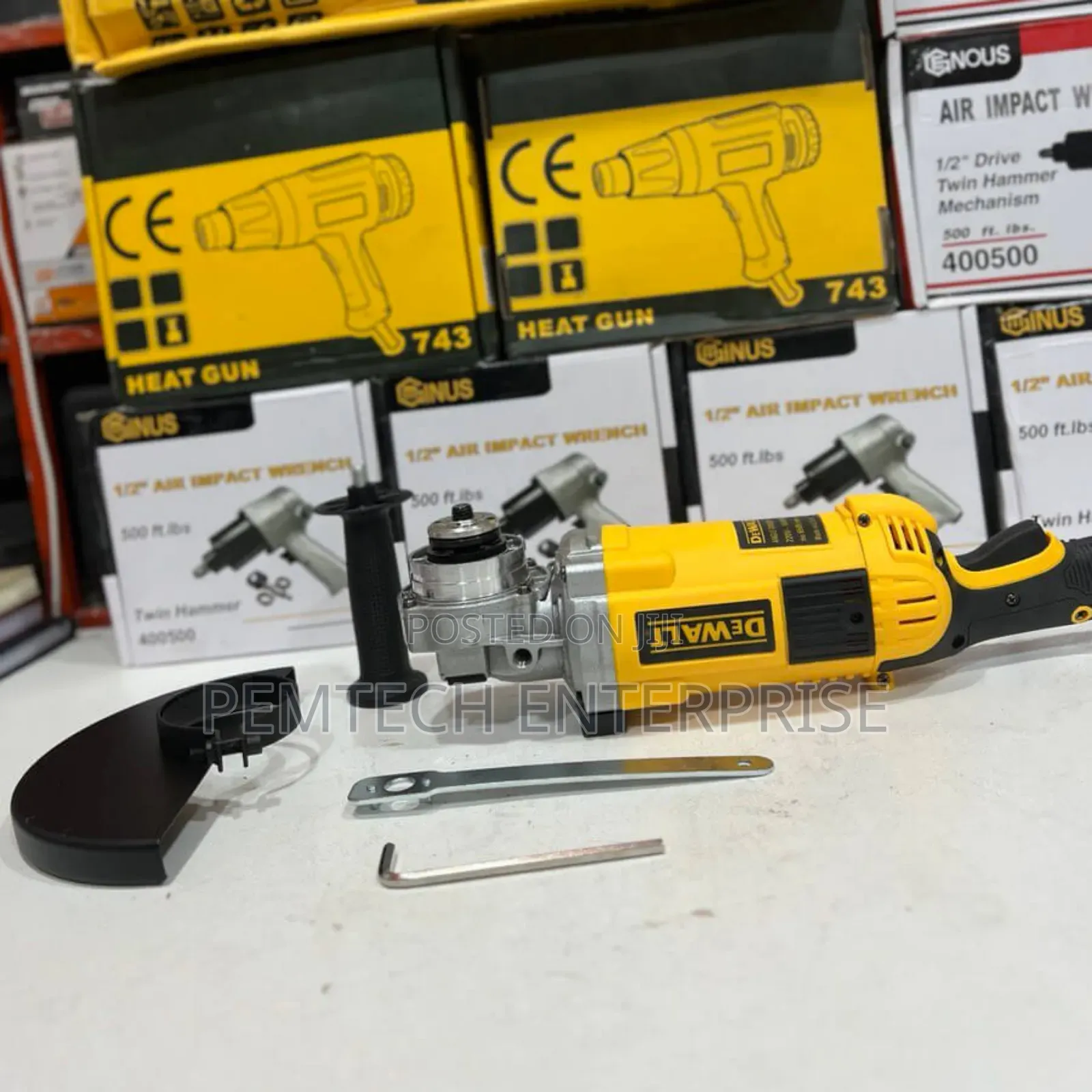 9" Dewalt Angle Grinder