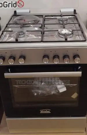 Simfer Von Cooker 3 Gas + 1 Electric F6315serig, Inox Grey