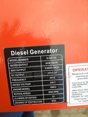 Silent Diesel Generator (Sldg12s)