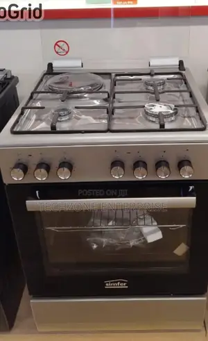 60*60 Von Simfer 3+1 Standing Cooker With Electric Oven