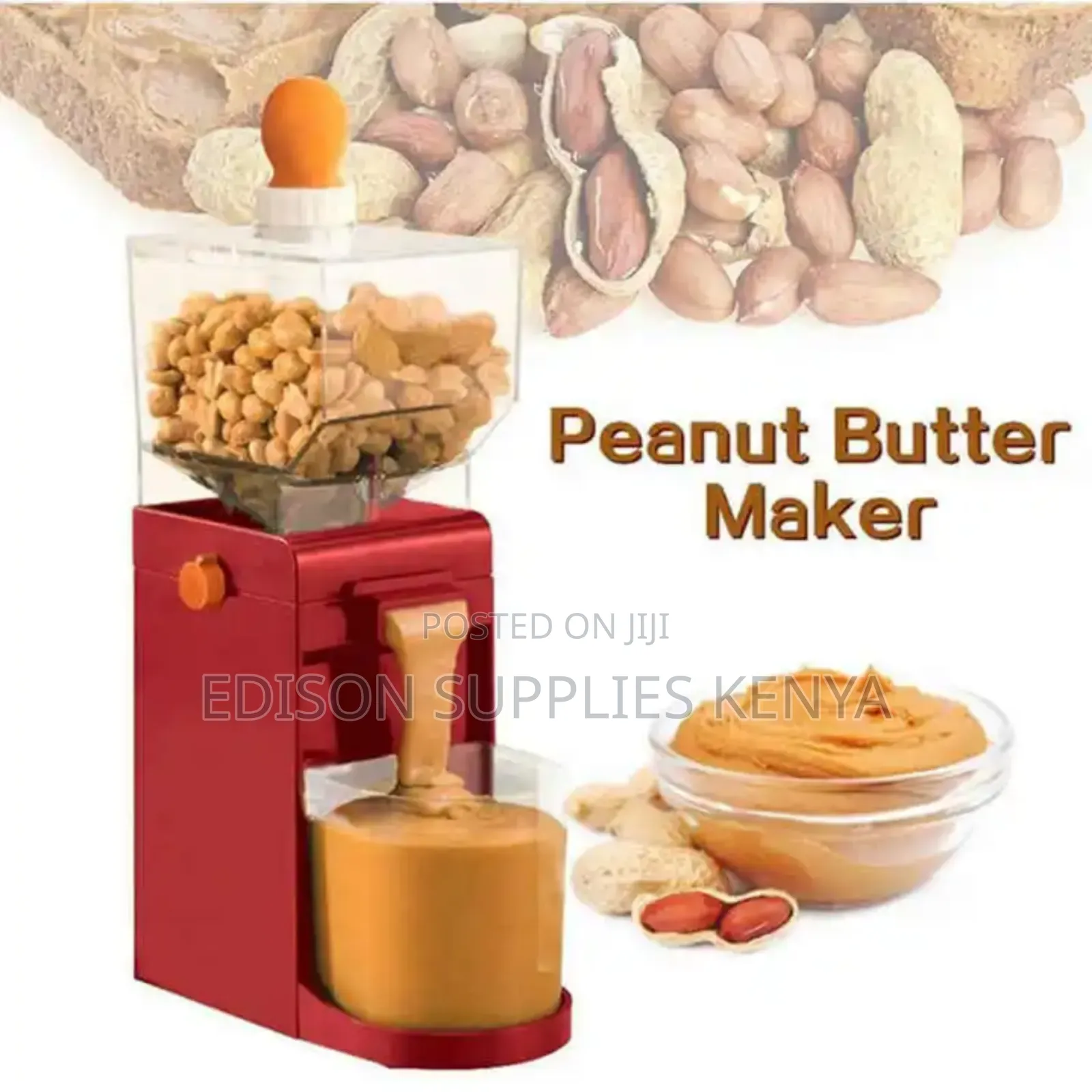 Peanut Butter Machine Also for Cashews, Macadamia, Hazel Nut