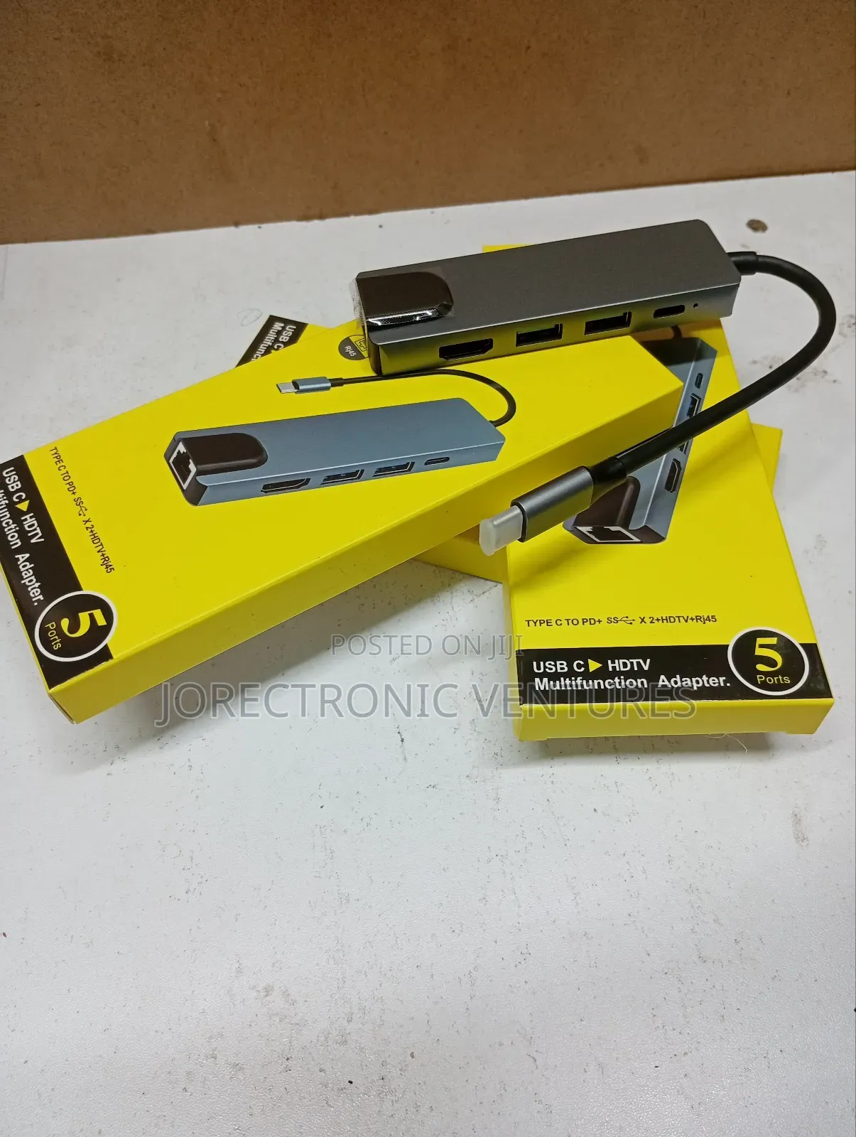 Type C 5 in 1 Multifunction Adapter