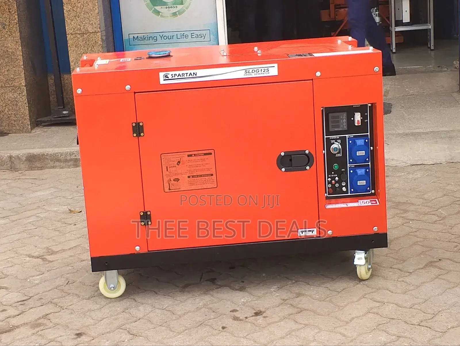 Silent Diesel Generator (Spartan) 12kva