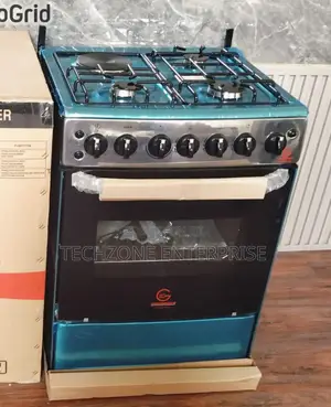 Eurochef Eg65 60×65cm 3~Gas+1~Electric Gas Standing Cooker,