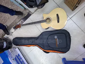 4 String Acoustic Bass Guitar Plus Bag