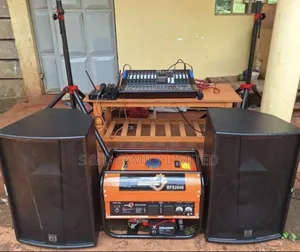 Public Address System With Generator
