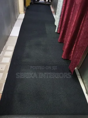 Black Anti Slippery Mats Spaghetti Rubber Mats