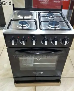 Volsmart 60x60cm 3 Gas+1 Electric Gas Standing Cooker