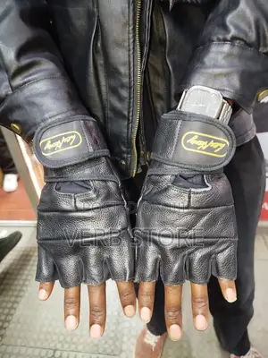 Leather Gym Gloves